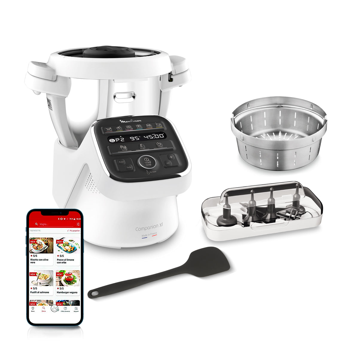 ROBOT COCINA MOULINEX HF80DB10 COMPANION XL 12P 3L