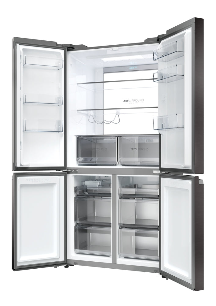 FRI. HAIER HCR79F19CNMD 191x91 4P NF DARK INOX DSP