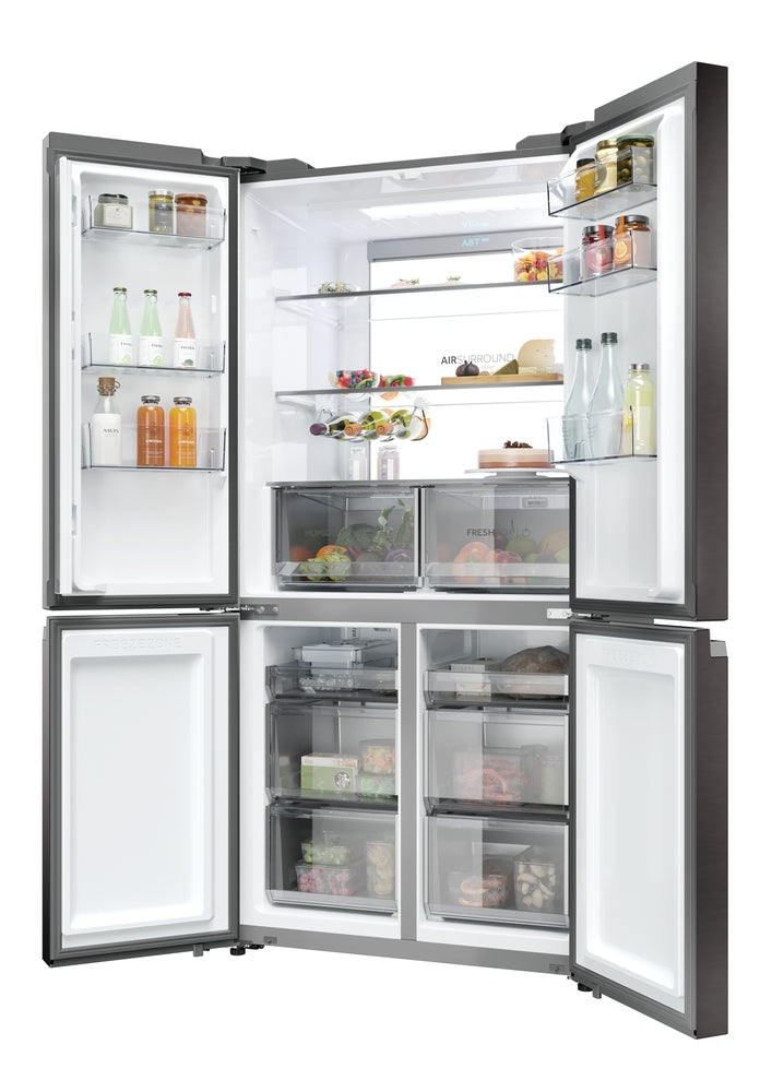 FRI. HAIER HCR79F19CNMD 191x91 4P NF DARK INOX DSP