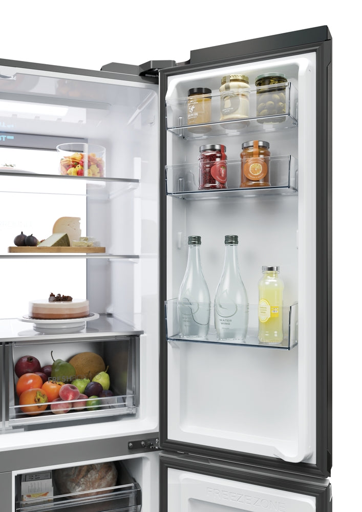 FRI. HAIER HCR79F19CNMD 191x91 4P NF DARK INOX DSP