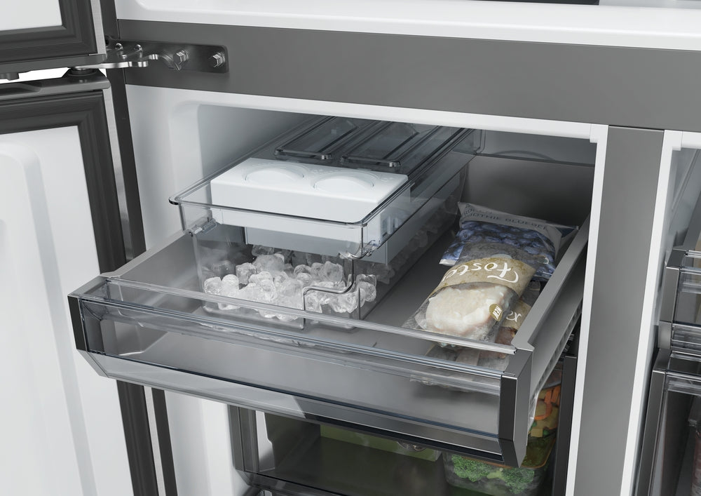 FRI. HAIER HCR79F19CNMD 191x91 4P NF DARK INOX DSP