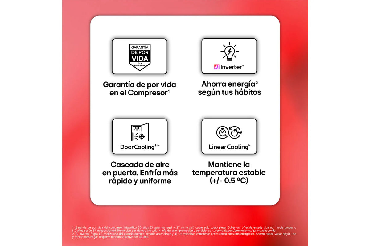 Frigorífico combi LG GBBSJ10ESW, fotografía complementaria de la galería 3