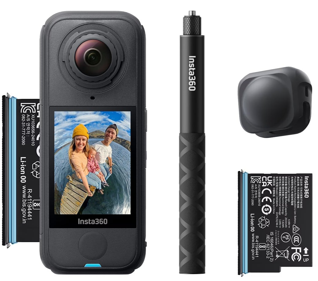 CAMARA DEPORTIVA INSTA360 X4 AIR + ACCESORIOS