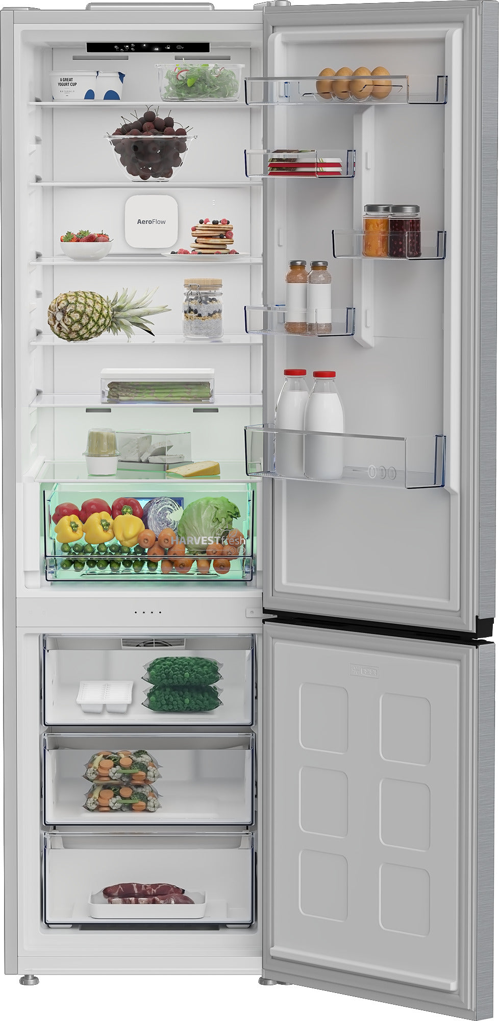 Frigorífico combi Beko B3RCNE415HXB, imagen complementaria 2