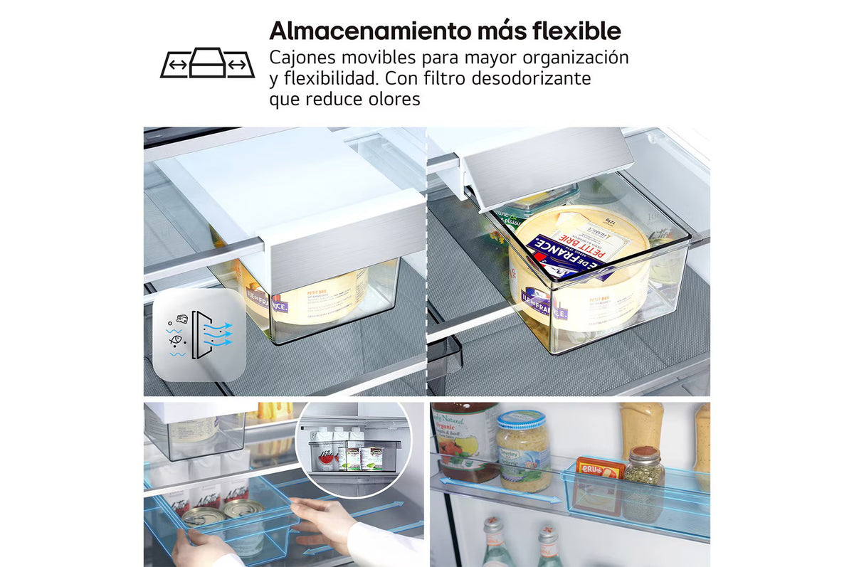 Frigorífico combi LG GBBS727BMB, imagen complementaria 12