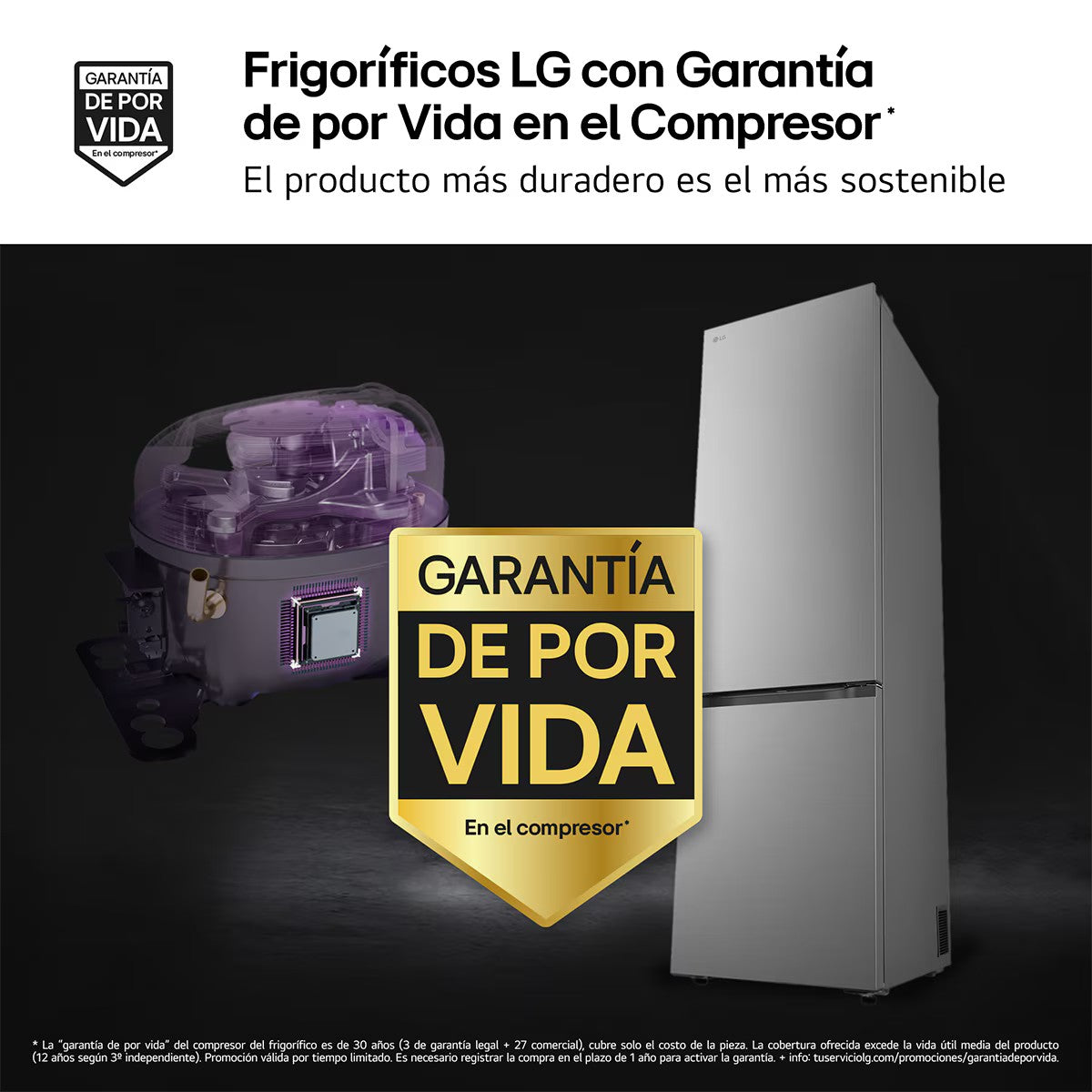Frigorífico combi LG GBBS524DPY, imagen complementaria 4