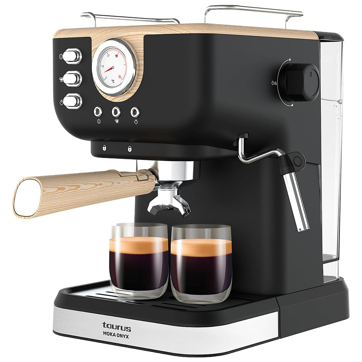 CAFET. TAURUS MOKA ONYX 20B BAROMETRO