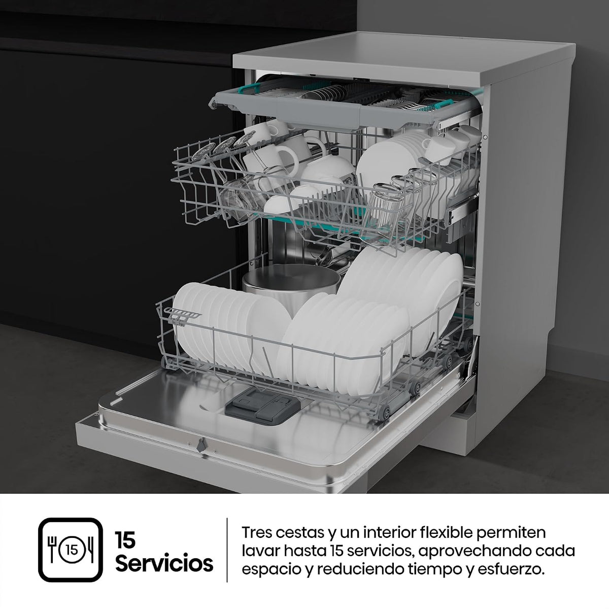 LVJ. HISENSE HS643B90X 6P 3ªB 44DB INOX