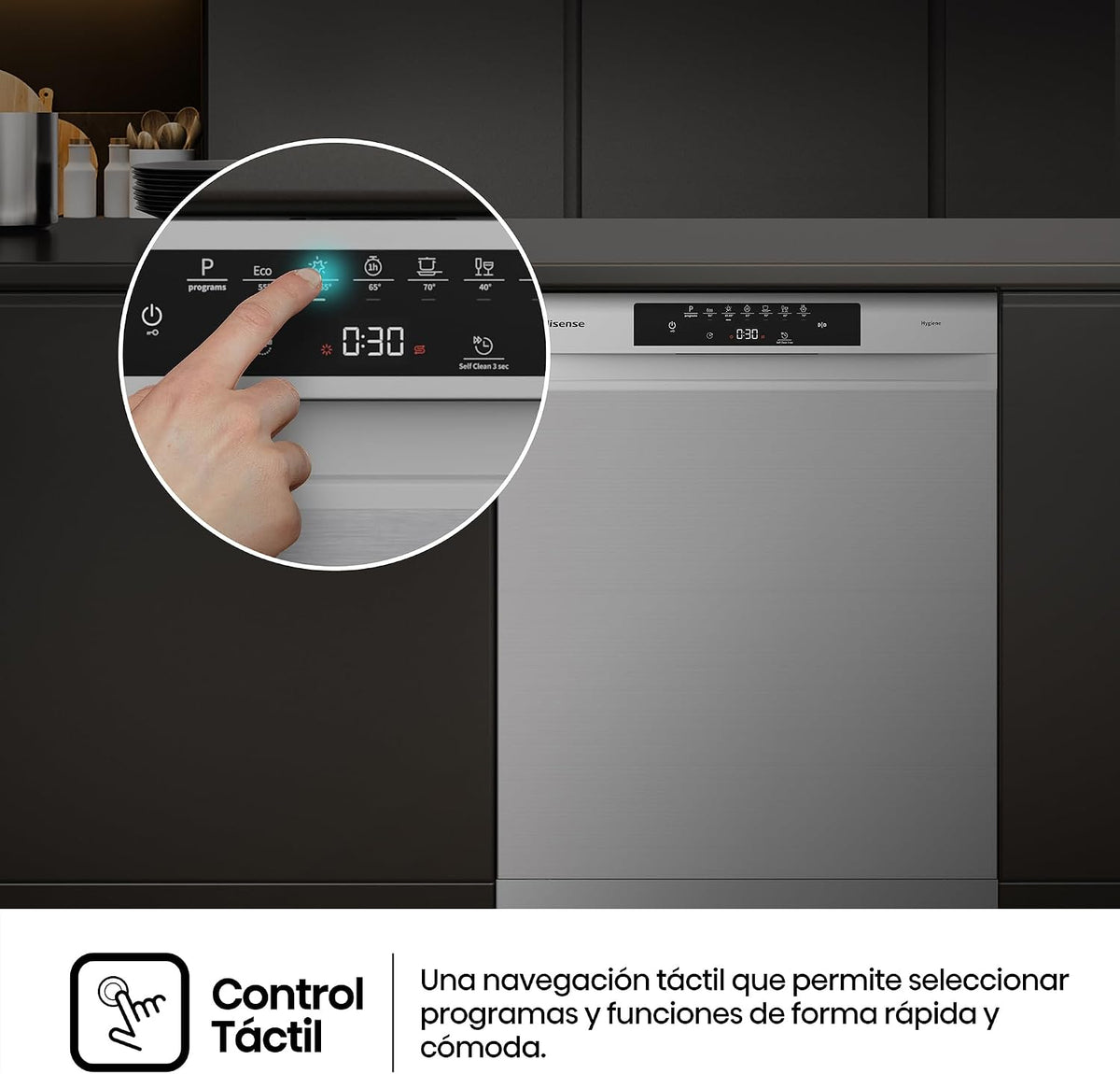 LVJ. HISENSE HS643B90X 6P 3ªB 44DB INOX