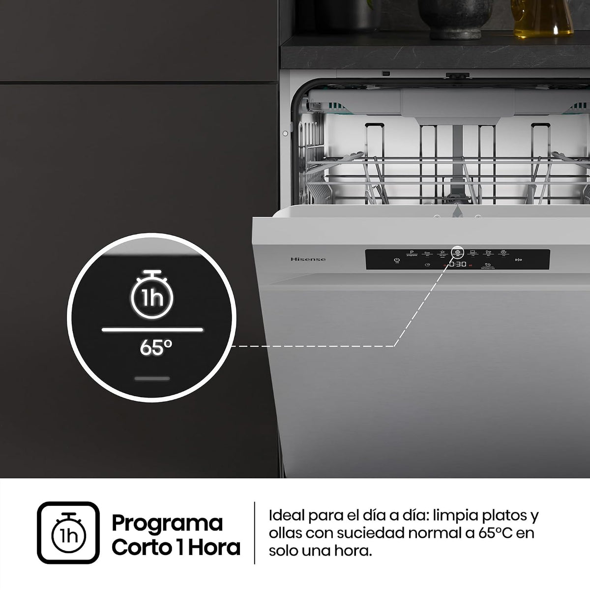 LVJ. HISENSE HS643B90X 6P 3ªB 44DB INOX