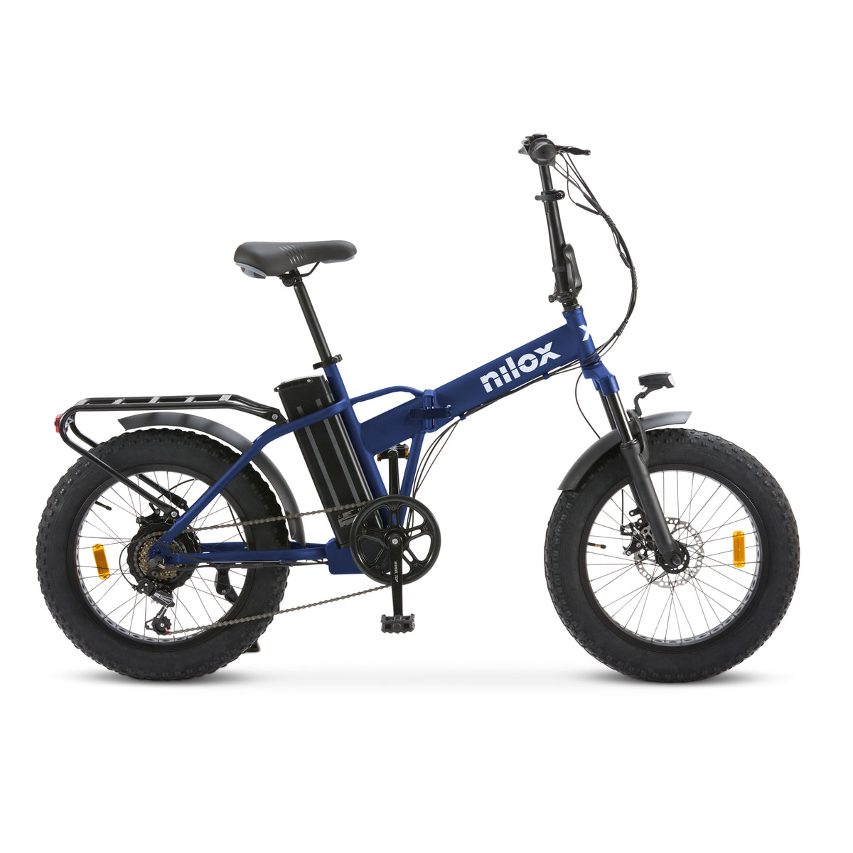 BICICLETA ELECTRICA NILOX X8 PRO 20X4P BLUE METAL