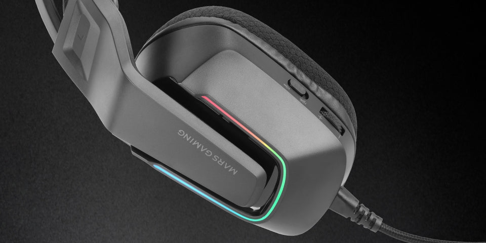AURICULARES MARS GAMING MHSTRIKE FRGB JACK NEGRO
