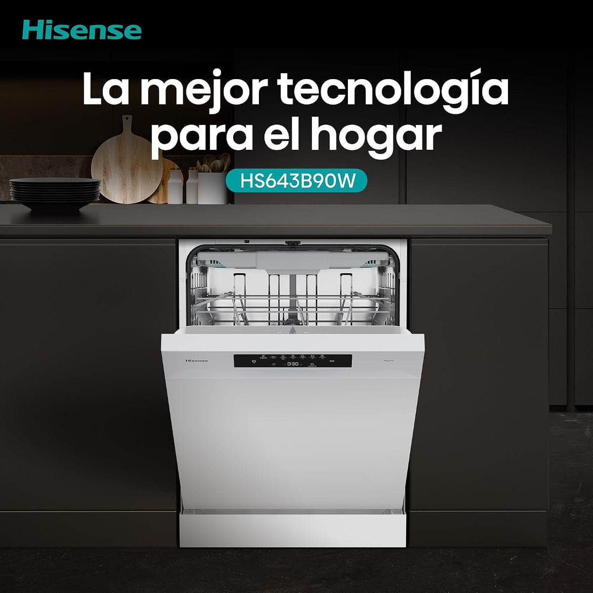 LVJ. HISENSE HS643B90W 6P 3ªB 44DB DSP BCO