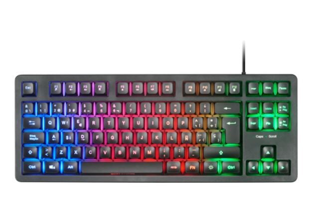 TECLADO H-MECANICO GAMING MARS GAMING MK023 NEGRO