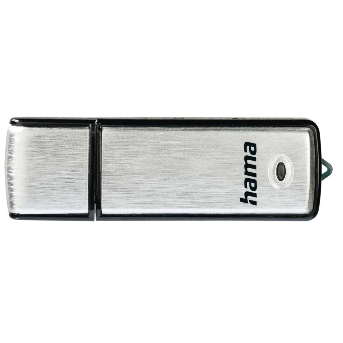 MEMORIA USB FANCY 128GB USB 2.0 NEGRA PLATA