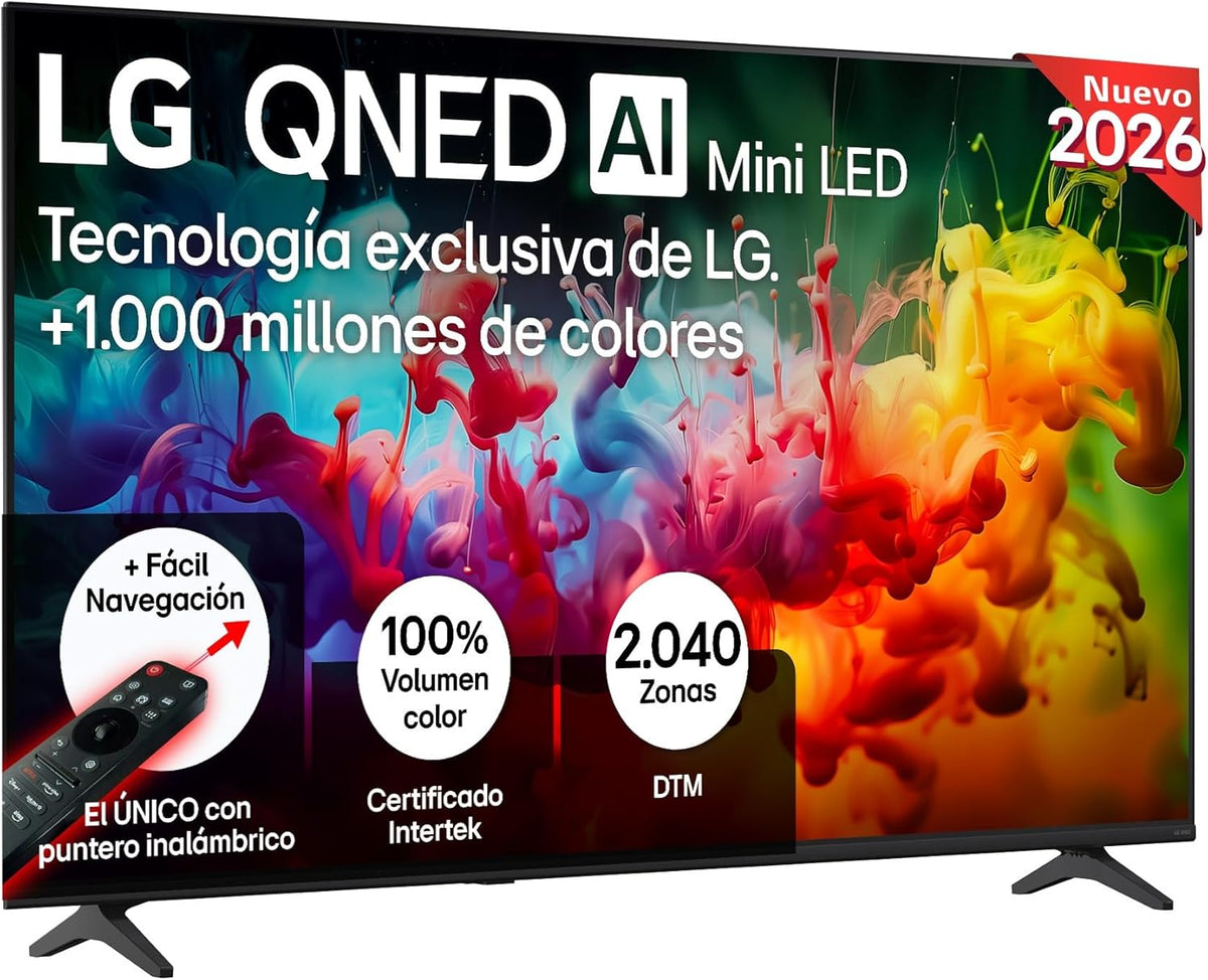 TV LG 43" 43QNED70B6C UHD QNED MINILED A7 WEBOS26