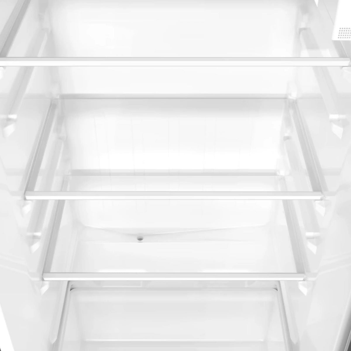 Candy CNDQ2S514EX frigorífico de libre instalación inox, detalle de producto