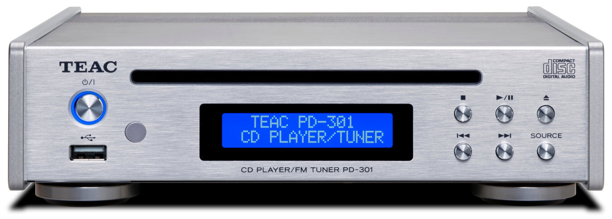 REPRODUCTOR TEAC PD-301DAB-X CD/DAB+/FM SILVER