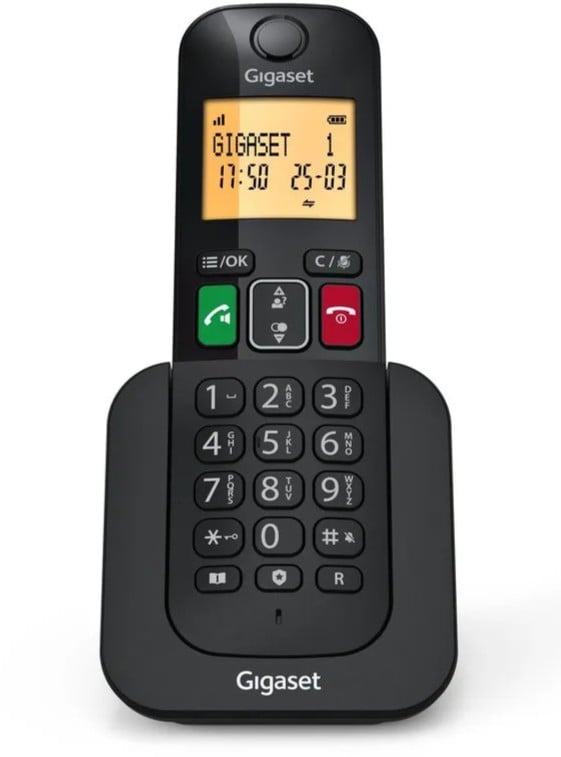 TELEFONO DECT GIGASET ELEMENTAL 400 BLACK