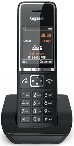 TELEFONO DECT GIGASET COMFORT 550 NEGRO