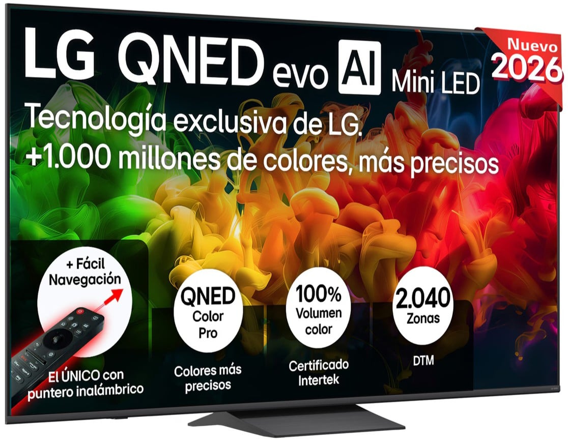 TV LG 75" 75QNED81B6A UHD QNED EVO MINILED A7 W26