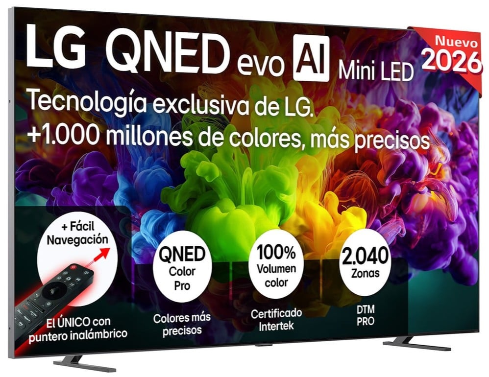 Televisor LG QNED evo MiniLED 115QNED93B6 115 pulgadas 4K – imagen principal