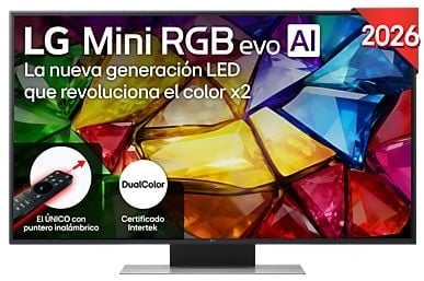 TV LG 55" 55MRGB87B6B UHD MICRORGB A8 144HZ W26