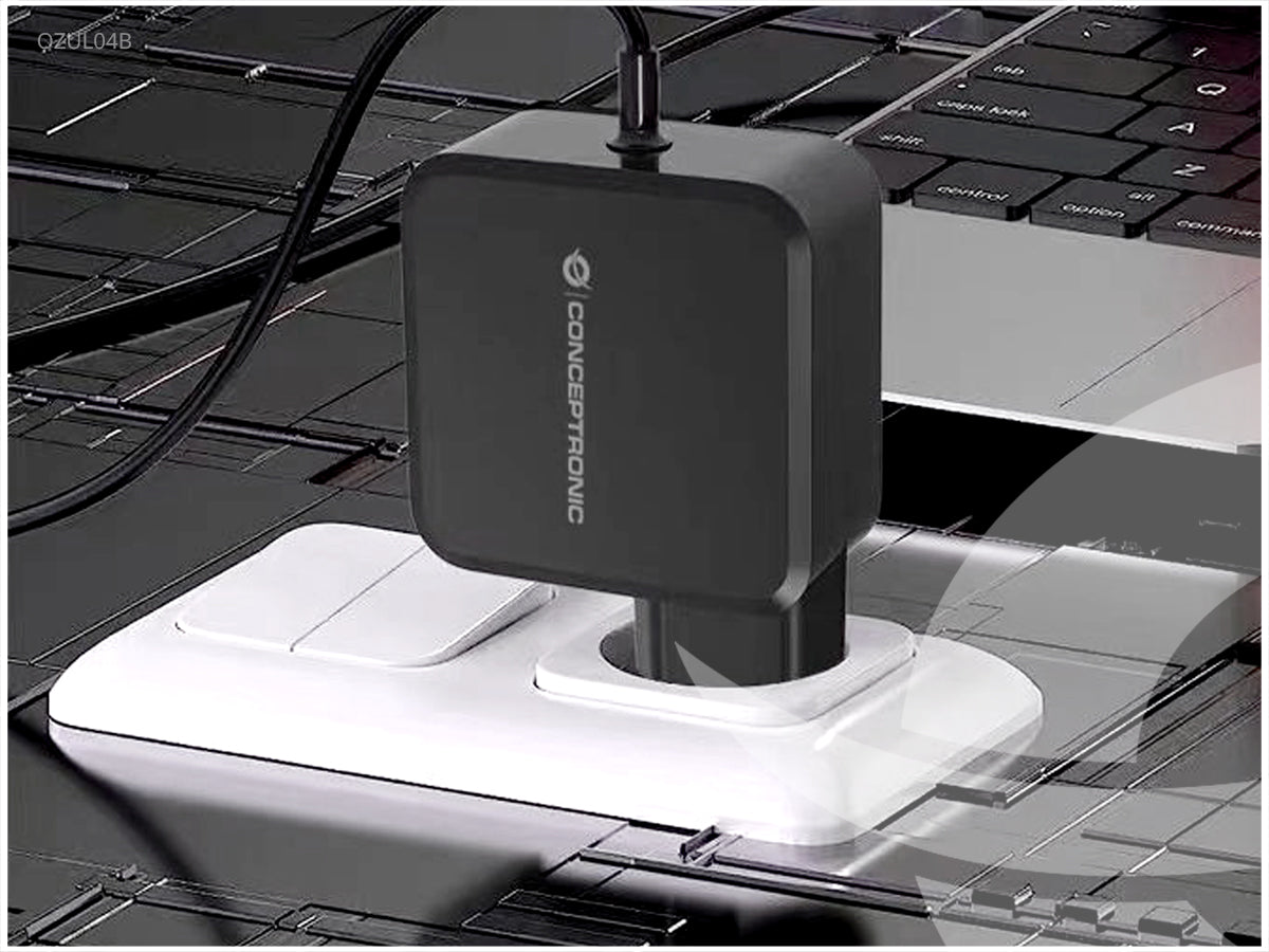 CARGADOR PARED CONCEPTRONIC USB C 67W