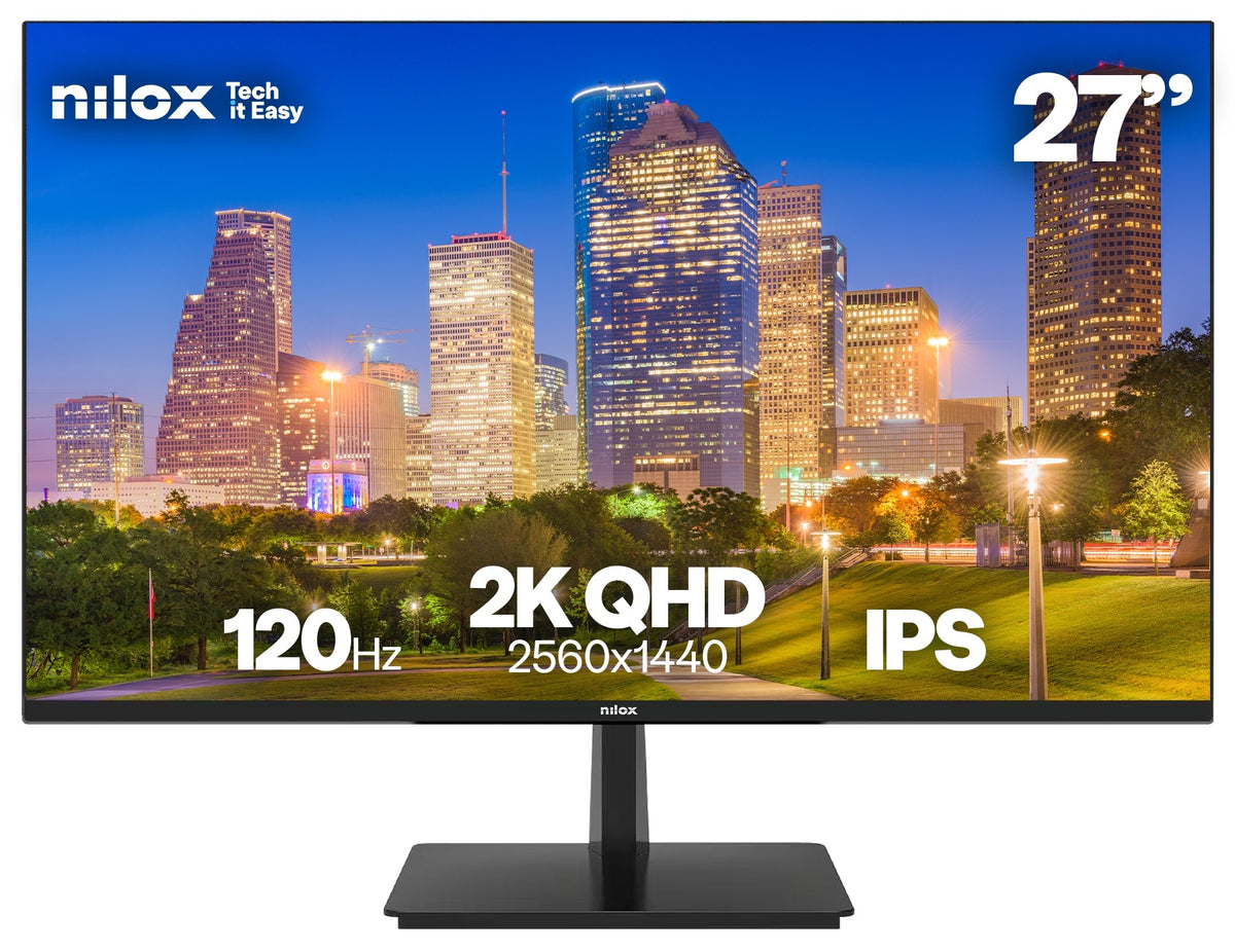 MONITOR NILOX 27" IPS 120 HZ HDMI DP 2560 x 1440