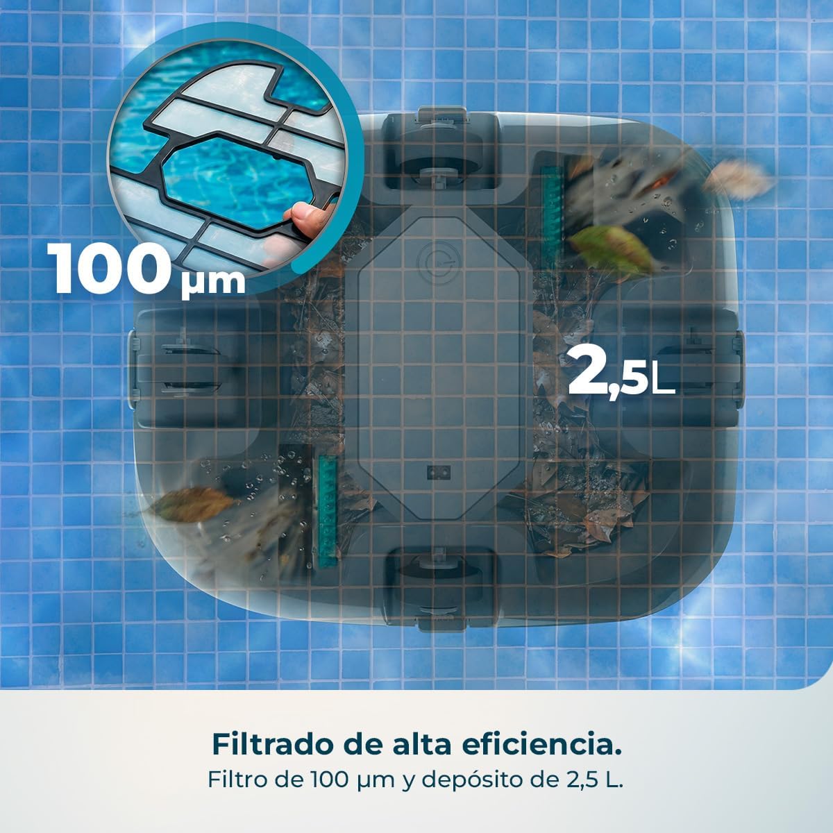 ROBOT PISCINA CECOTEC CONGA POOLDROID 3000 FLOORMA