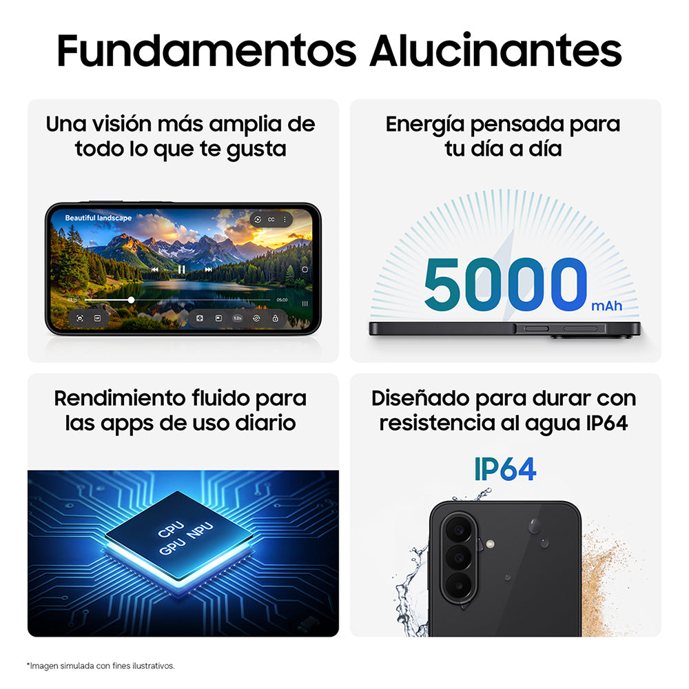 SMARTPHONE SAMSUNG A27 5G 6/128 6,7" BLUE