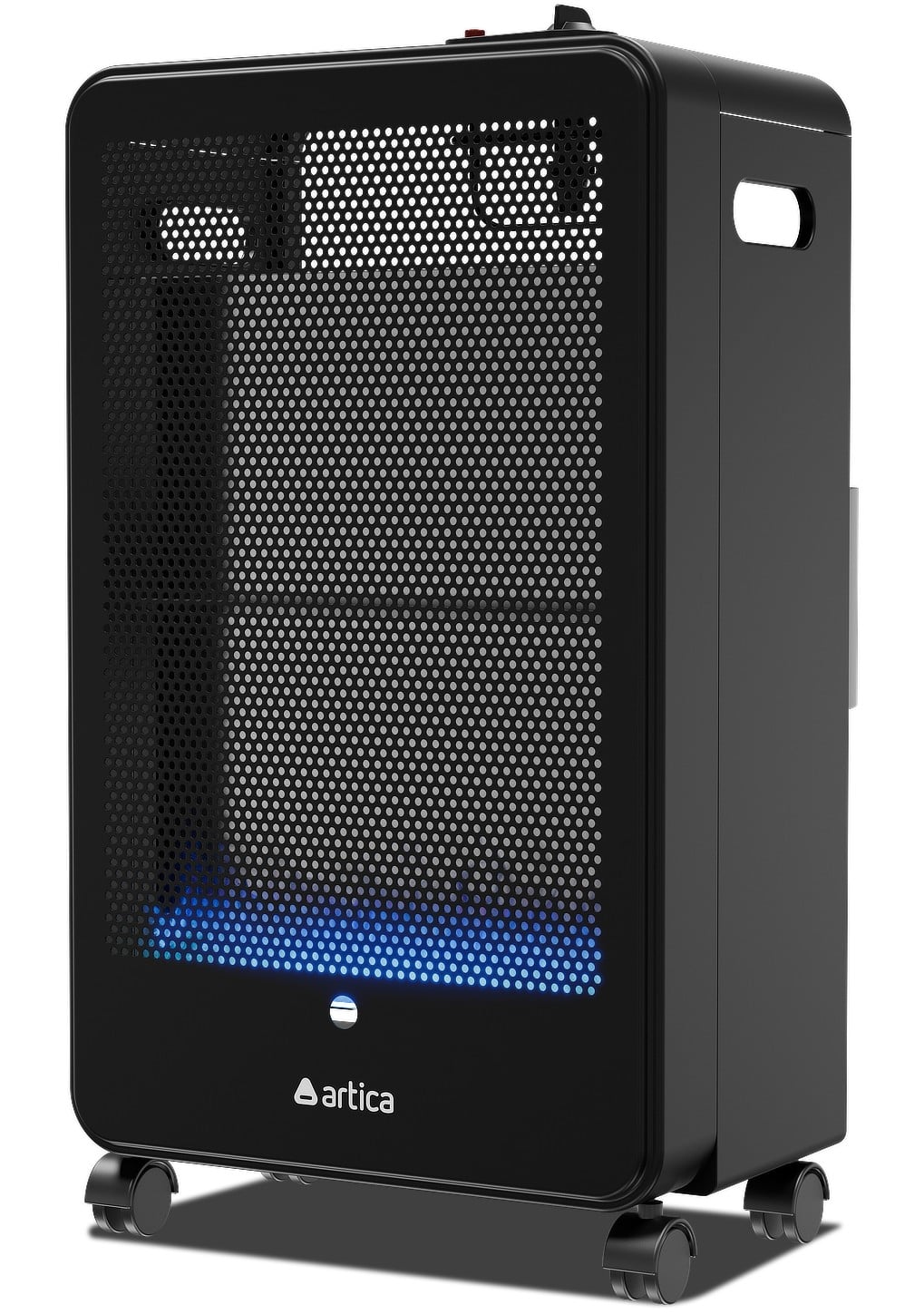 ESTUFA GAS ARTICA AEA3800N LLAMA AZUL 3800W NEGRO