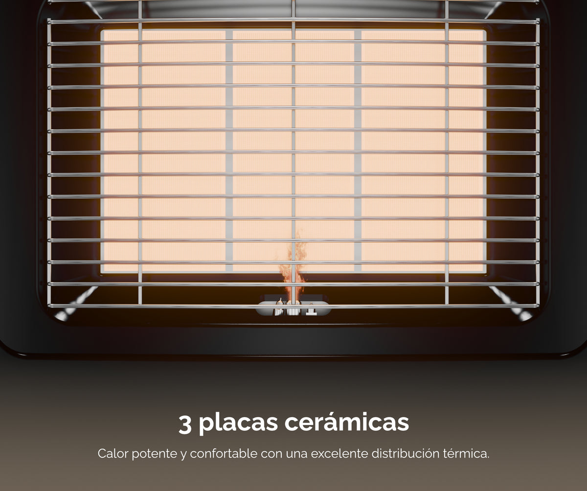 ESTUFA GAS ARTICA AEI4200N INFRARROJOS 4200W NEGRO