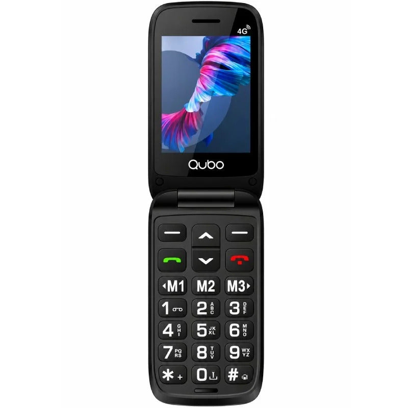 SENIORPHONE QUBO P-220BKC 4G 2,88"