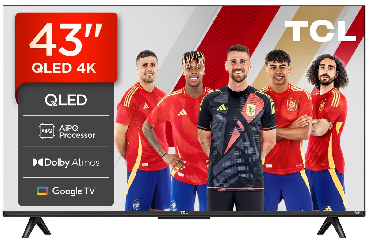 TV TCL 43" 43T69C UHD QLED GOOGLETV DOLBY ATMOS