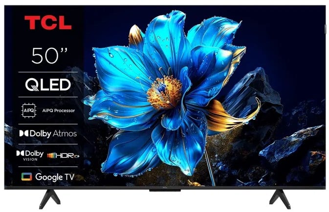 TV TCL 50" 50T69C UHD QLED GOOGLETV DOLBY ATMOS