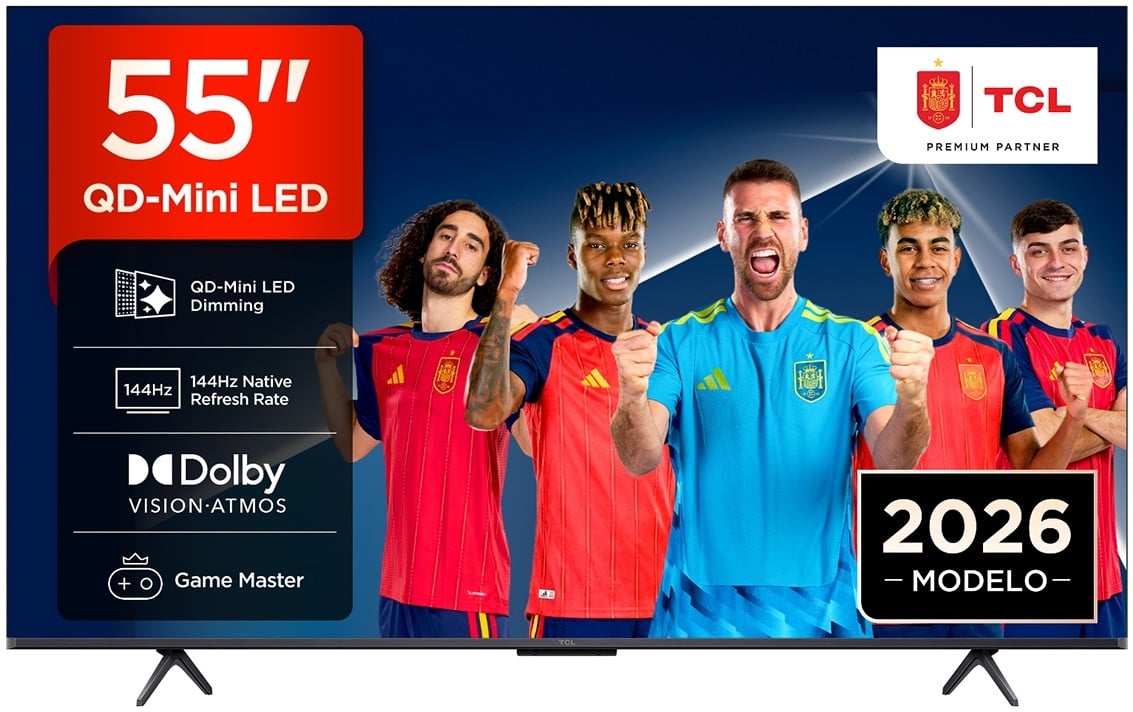 TV TCL 55" 55P8L UHD MINILED GOOGLETV 144HZ