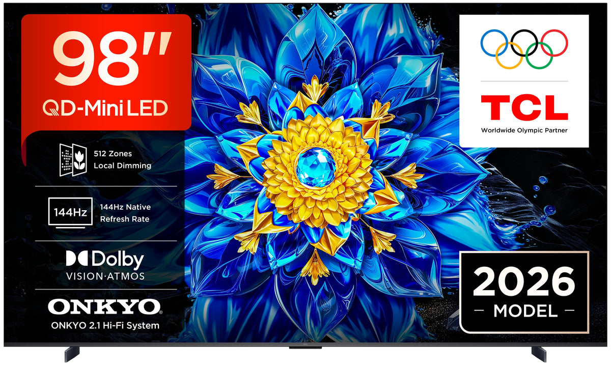 TV TCL 98" 98P8L UHD MINILED GOOGLETV 144HZ