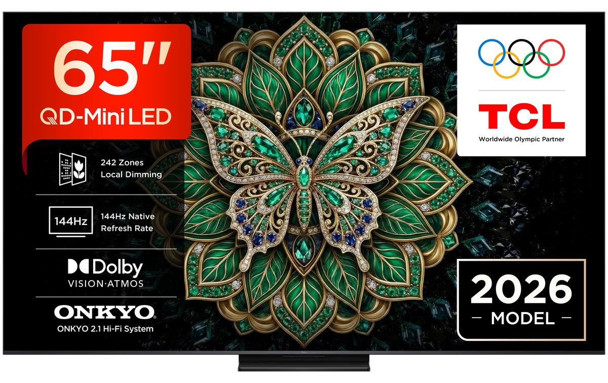 TV TCL 65" 65C6K PRO UHD MINILED GOOGLETV 144HZ