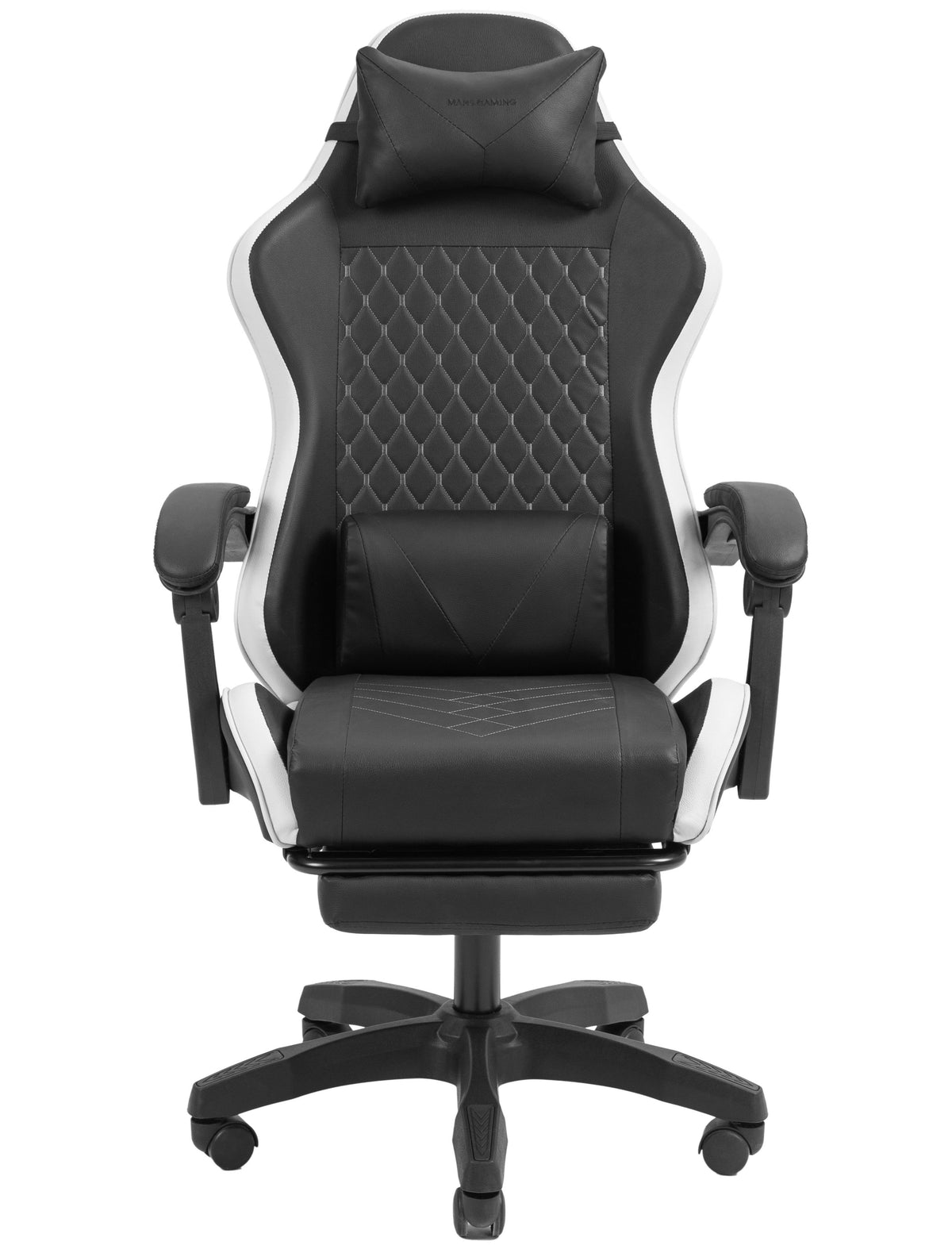 SILLA GAMING MARS GAMING MGCXBW NEGR/BLANCA SINTET