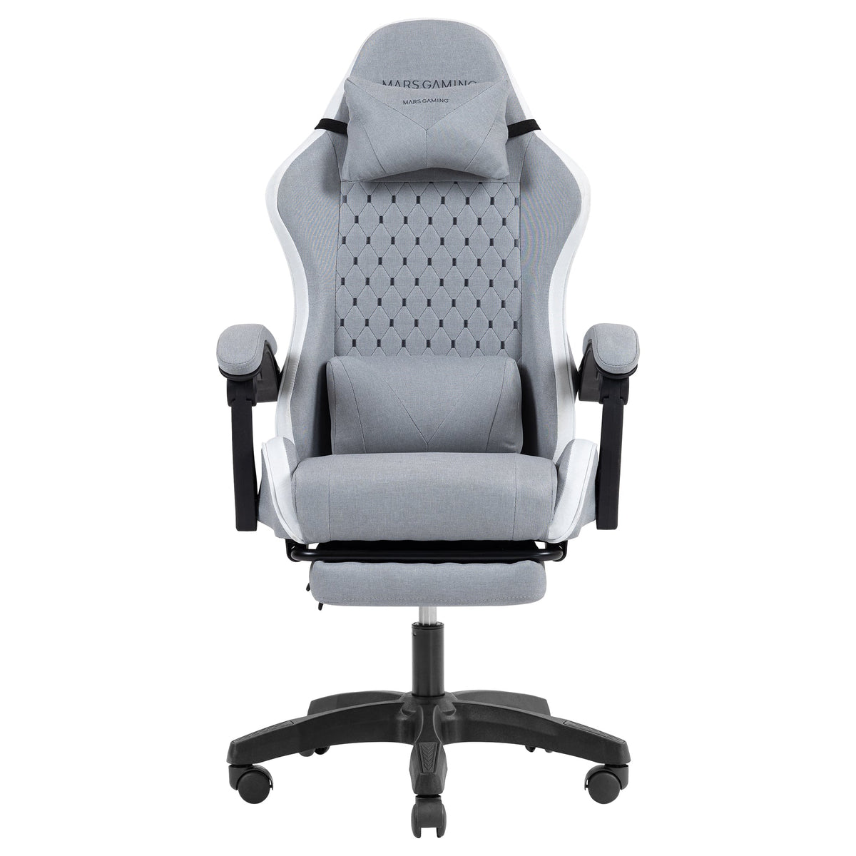 SILLA GAMING MARS GAMING MGCXFSW BLANC/PLAT NEUTRO
