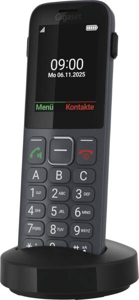 SENIORPHONE GIGASET CONFORT 600 SIM 4G 2,4" BLACK