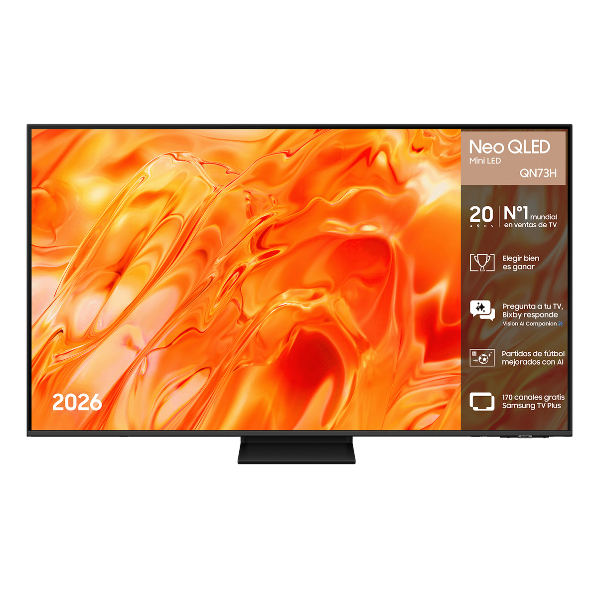 TV SAMSUNG 55" TQ55QN73H UHD NEOQLED SMARTTV 120HZ