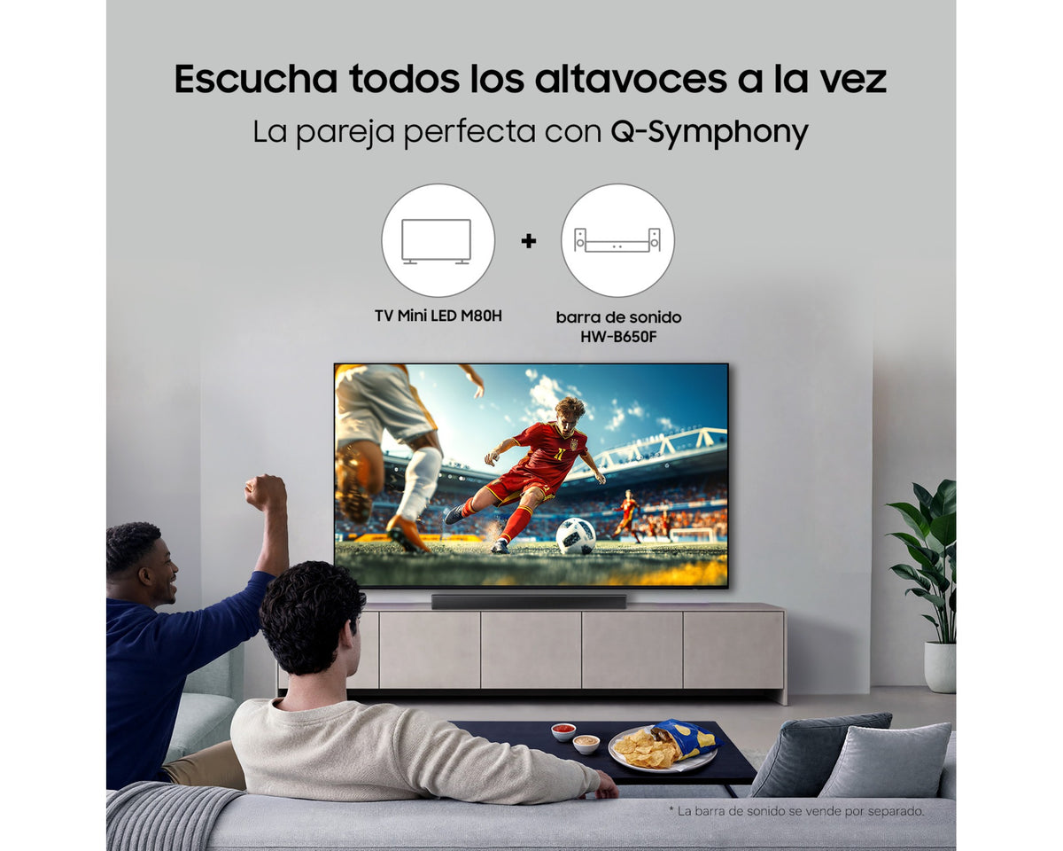 TV SAMSUNG 65" TU65M80H UHD MINILED SMARTTV 240HZ