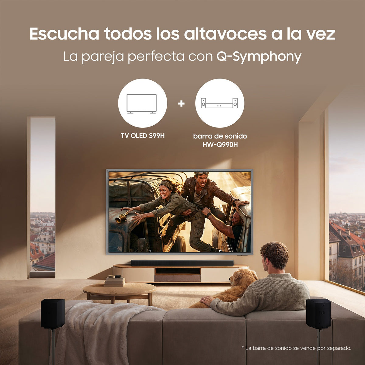 TV SAMSUNG 77" TQ77S99H UHD OLED SMART TV 165HZ