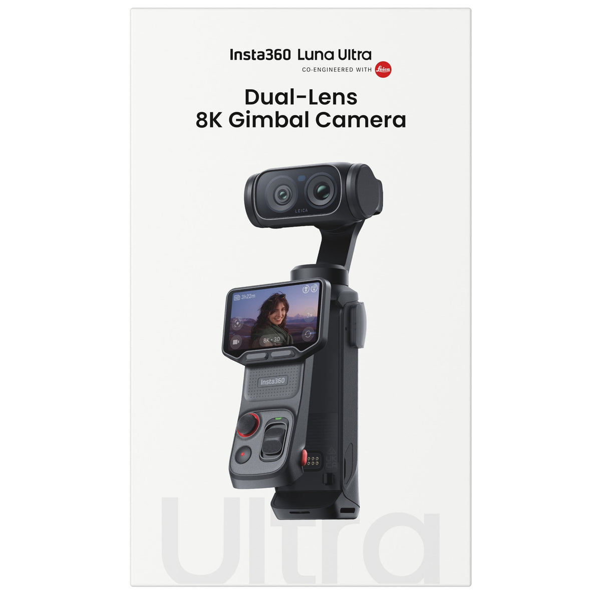 CAMARA DEPORTIVA INSTA360 LUNA ULTRA CREATOR BLACK