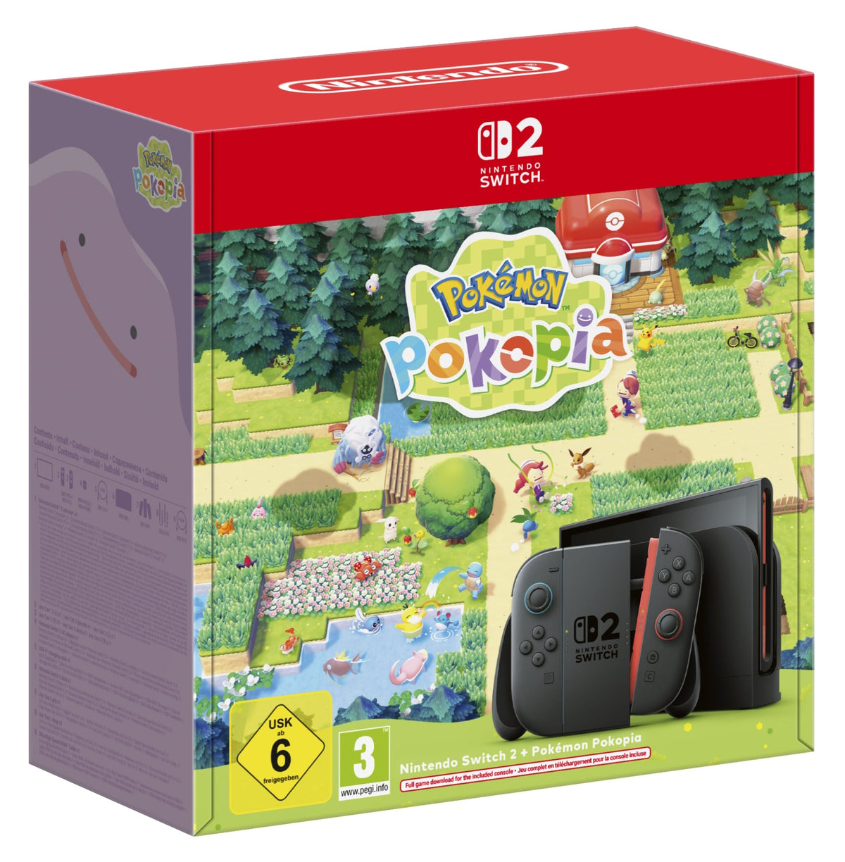 CONSOLA NINTENDO SWITCH 2 + POKOPIA DESCARGABLE