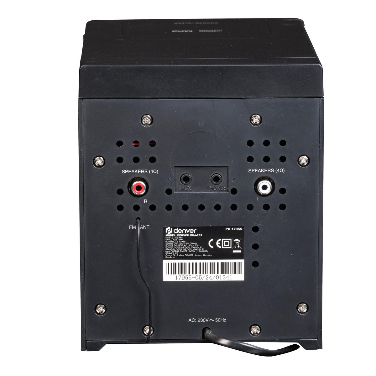 CADENA DENVER MDA-285 CD NEGRO