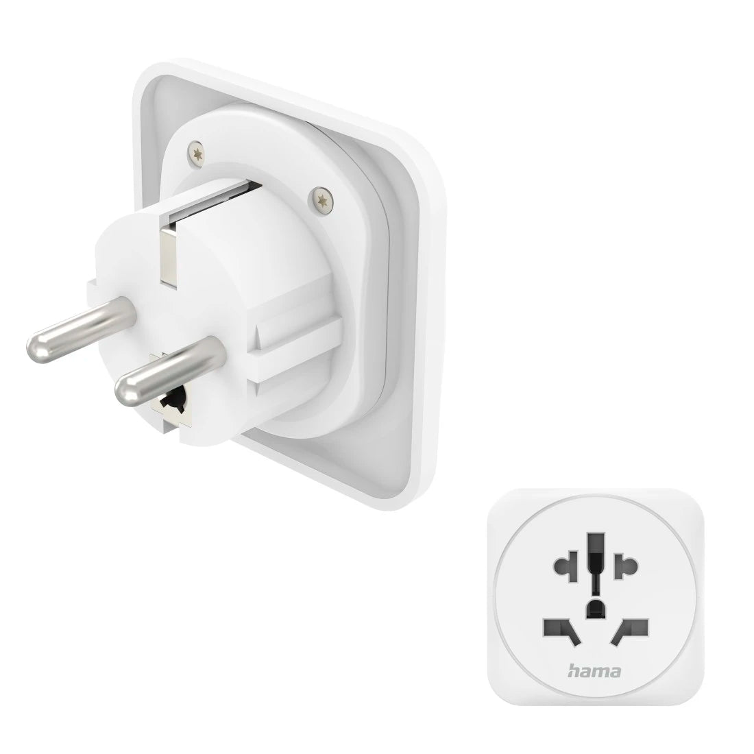 ADAPTADOR ENCHUFE HAMA 00223462 VIAJE BLANCO