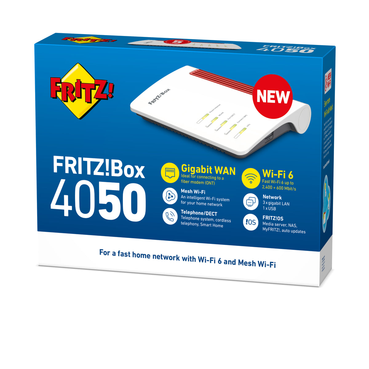 ROUTER FRITZ! BOX 4050 GIGABIT DOBLE BANDA